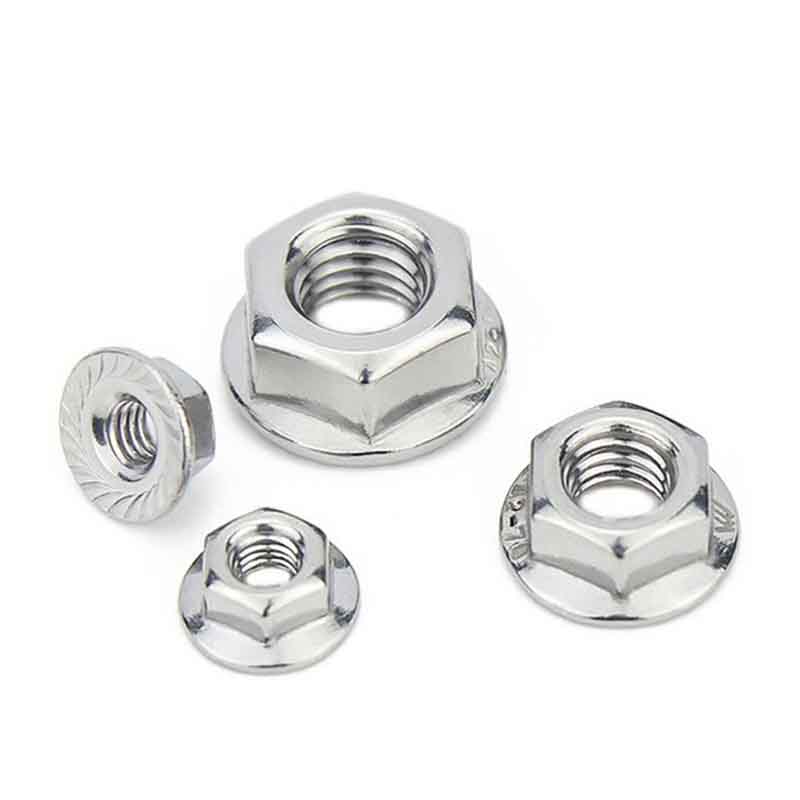 플랜지가 있는 콜드 벤트 육각 너트