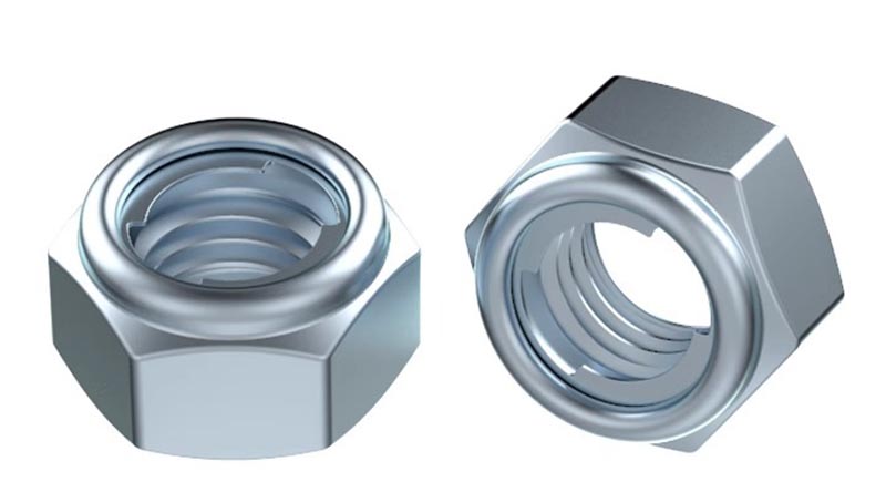 metric top insert type hex lock nut