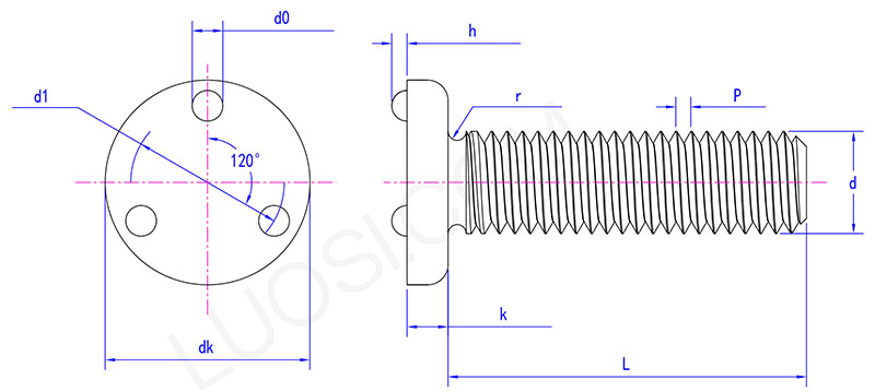 Type T3 projection weld stud parameter