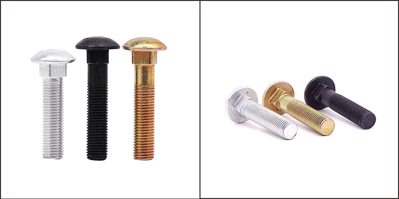 Carriage Bolt Black