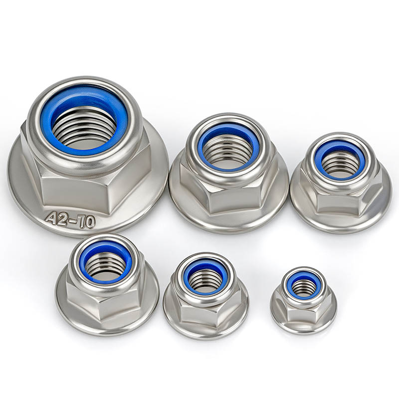 플랜지가 있는 나일론 잠금 너트